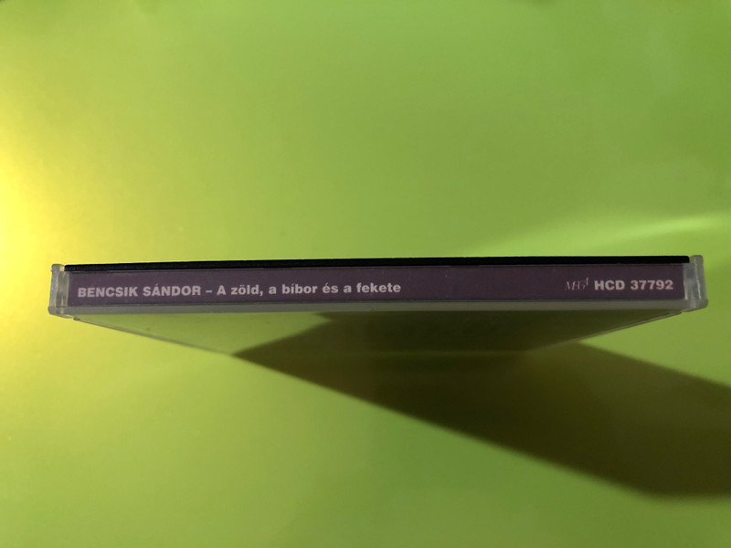 Mega HCD Bencsik Sándor: A zöld, a bíbor és a fekete Anthology CD - Autographed (5991813779229.)