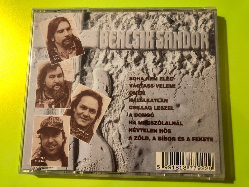 Mega HCD Bencsik Sándor: A zöld, a bíbor és a fekete Anthology CD - Autographed (5991813779229.)