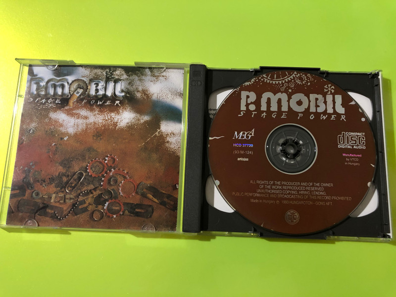 Mega HCD P. Mobil: Stage Power Live 2-CD Anthology - Autographed (5991813772022)