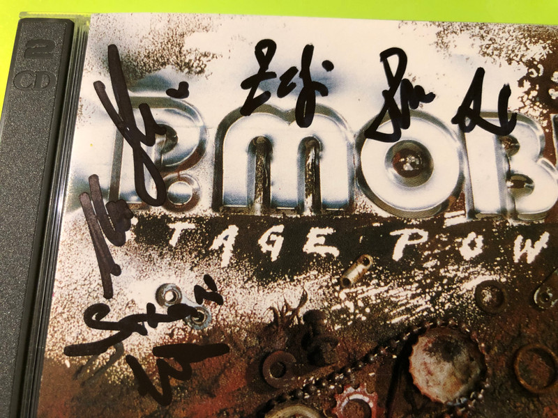 Mega HCD P. Mobil: Stage Power Live 2-CD Anthology - Autographed (5991813772022)