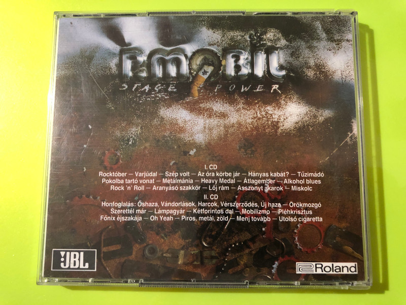 Mega HCD P. Mobil: Stage Power Live 2-CD Anthology - Autographed (5991813772022)