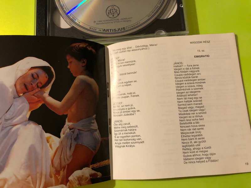 Hungaroton Mária Evangéliuma Rock Opera 2-CD Set - Autographed Collector's Edition (5991811419820)
