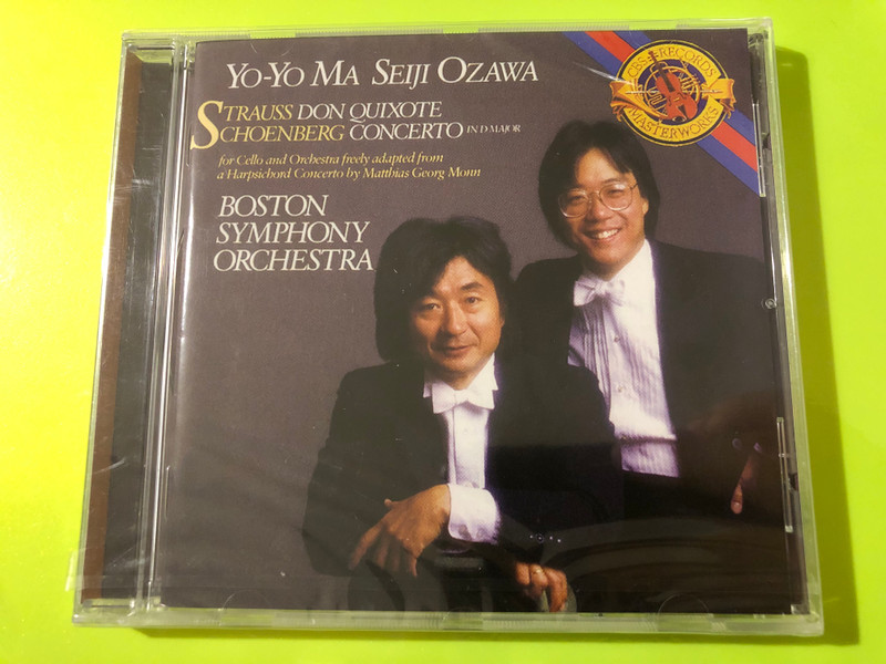 Sony Classical Audio CD: Yo-Yo Ma & Seiji Ozawa - Strauss: Don Quixote & Schoenberg: Concerto