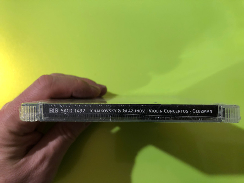 BIS Records Tchaikovsky & Glazunov: Violin Concertos Vadim Gluzman SACD (7318599914329)