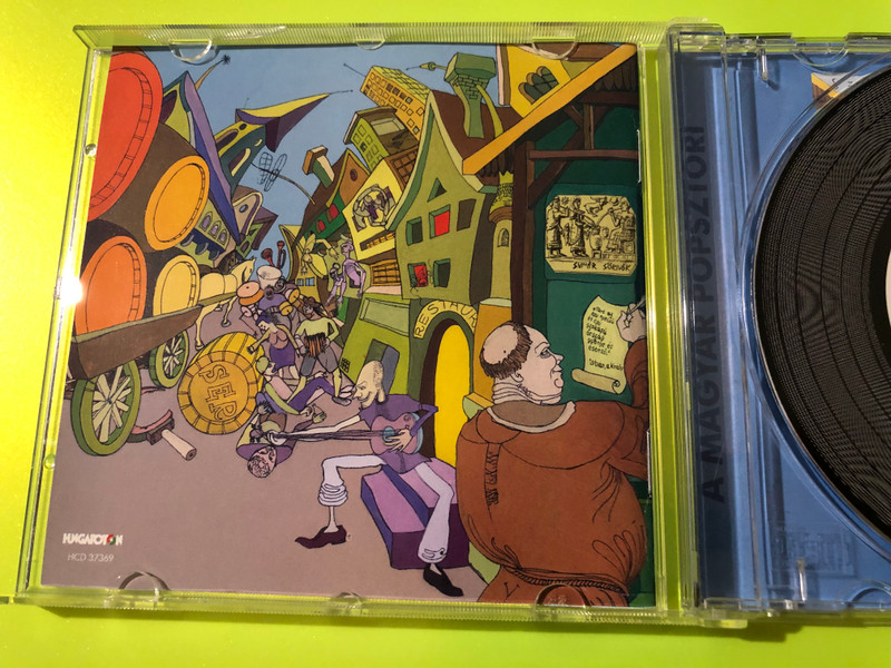 Autographed Hungaroton Szabolcs Szörényi - Lökd ide a...! CD (5991813736925.)