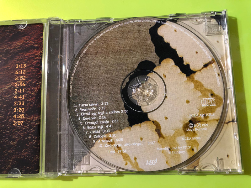 Autographed Mega Records KEX - 1969-1971 Citadella CD (5998318760820.)