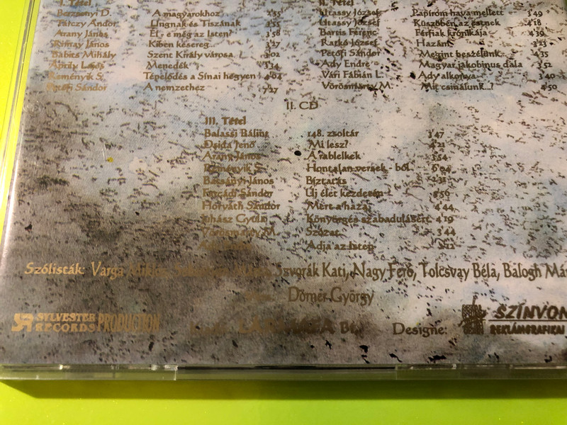 Autographed Lajos Illés - Magyar Ének (Cantus Hungaricus I-II-III) 2CD Set (LajosIllésMagyarÉnek)