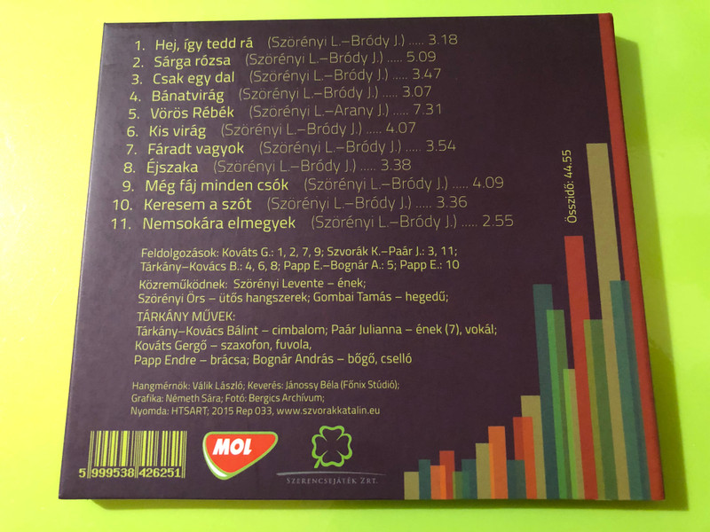 Autographed Katalin Szvorák - Keresem a Szót CD | Szörényi Levente & Tárkány Művek (5999538426251.)