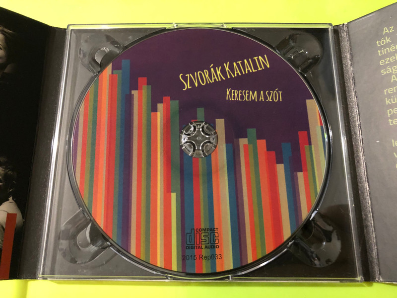Autographed Katalin Szvorák - Keresem a Szót CD | Szörényi Levente & Tárkány Művek (5999538426251.)