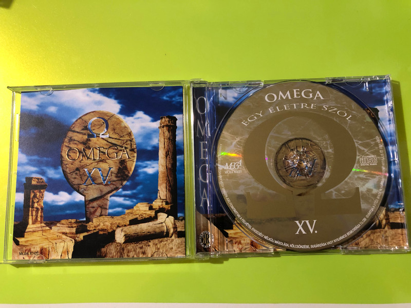 Omega XV - Egy Életre Szól CD Compilation | Mega & Hungaroton (5998318762725)