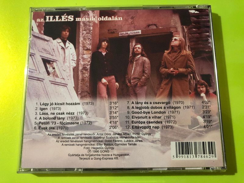 Autographed Hungaroton Az Illés Másik Oldalán CD - Rarities Compilation (5991813784629.)