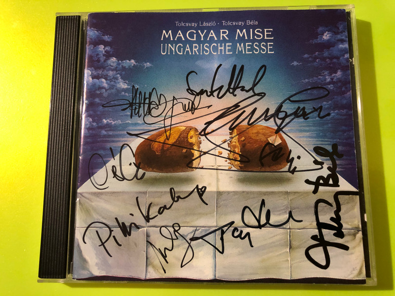 Autographed László & Béla Tolcsvay - Magyar Mise (Ungarische Messe) CD (5991813776129)