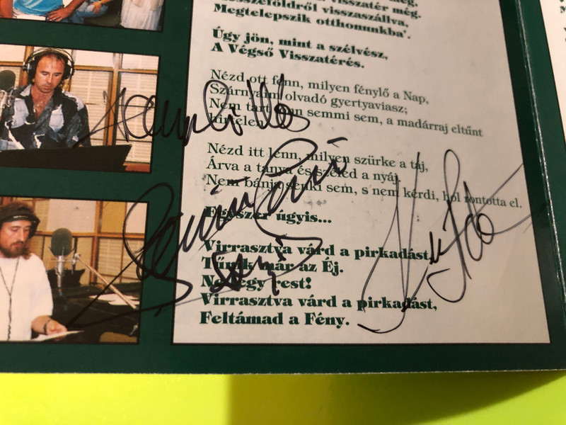 Autographed Hungaroton Végső Visszatérés - Miért Hagytuk, Hogy Így Legyen? CD (5991813778420.)