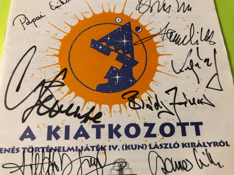 Zikkurat Produkció: A Kiátkozott Signed Cast Edition – Szörényi & Bródy (AKiátkozott)