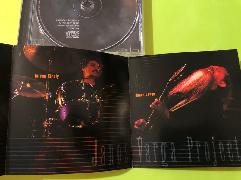 Periferic Records: Janos Varga Project Signed CD – The Wings of Revelation II. (5998272705233.)