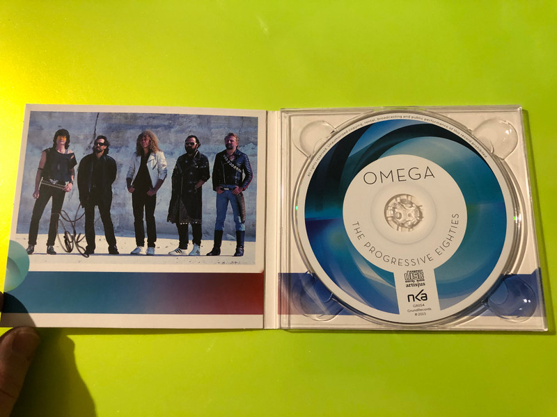 Authographed Omega - The Progressive Eighties Hungarian Rock CD (GrundRecords) (9702291127282)