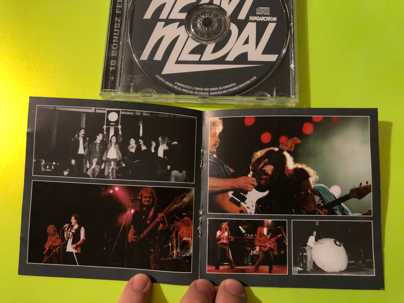 Autographed P. MOBIL - Heavy Medal Hungarian Hard Rock CD (5991811777029)