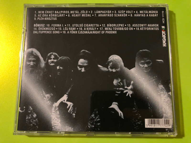 Autographed P. MOBIL - Heavy Medal Hungarian Hard Rock CD (5991811777029)