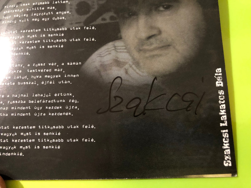 Deák Bill Gyula - Bort, bluest, békességet! Columbia Music CD (Multi-Signed) (5099749686823.)