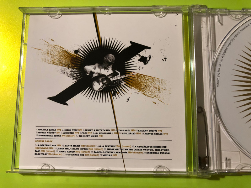 Nagy Feró - Antológia 2 (B oldalak, ritkaságok) EMI Music CD (Signed) (094631228322)