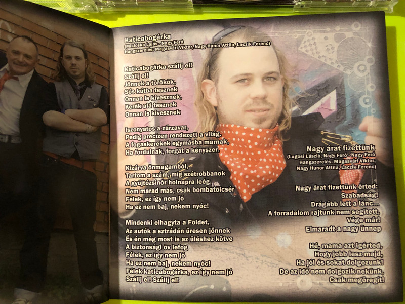 Nagyferó és a Beatrice - Vidámság és Rock & Roll Universal Music CD (Multi-Signed) (602527735252.)