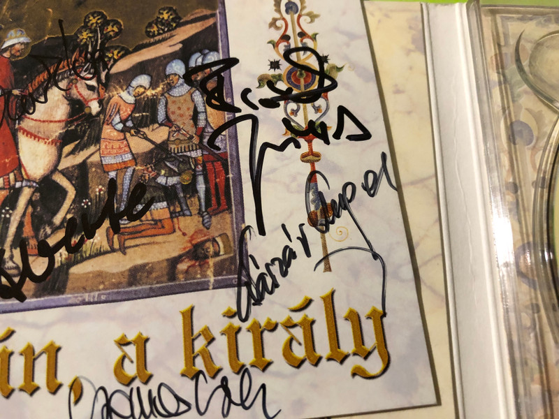 Zikkurat Szörényi-Bródy - István, a király Rock Opera CD (Multi-Signed) (5999526140084.)