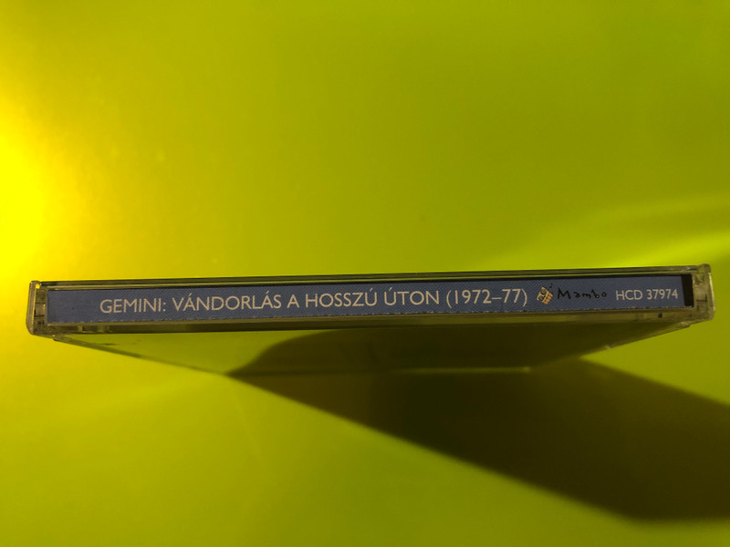 Gemini - Vándorlás a hosszú úton (Összes kislemez 1972-77) Hungaroton CD (Multi-Signed) (5991813797421.)