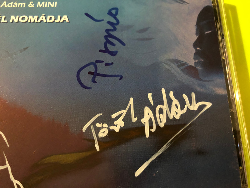 Török Ádám & Mini - A szél nomádja / Nomad of the Winds CD (Multi-Signed) (5998272704397.)