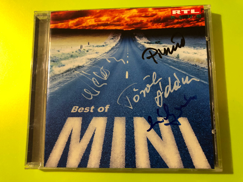Mini - Best of Mini (Örökzöldek, balladák... ahogy ma játsszuk) RTL Klub CD (Multi-Signed) (5998498237419)