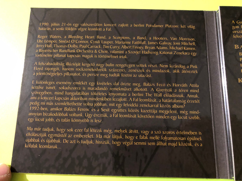 Balázs Fecó - Gyertyák a téren GrundRecords Music CD (2013 Remaster) (5999885691166)