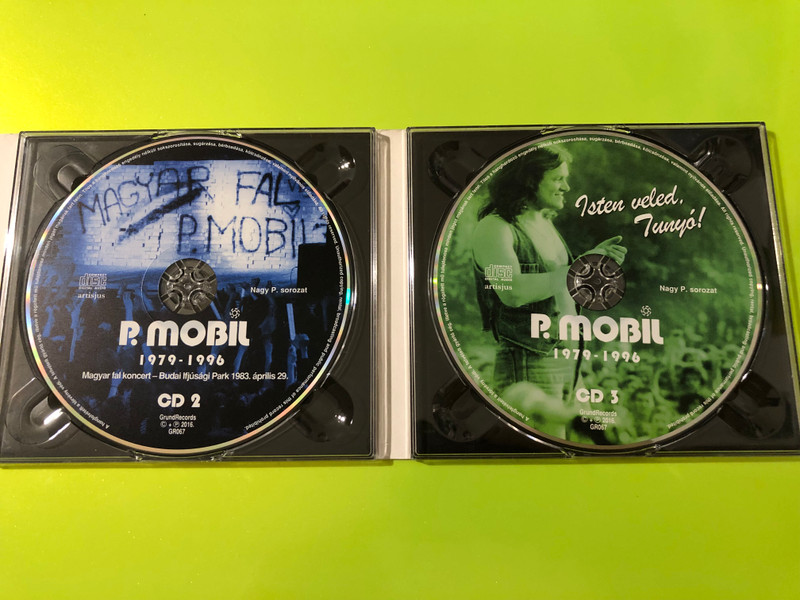 P. Mobil - 1979-1996 Nagy P. sorozat 3-CD Box Set (Signed) (9702291127572)