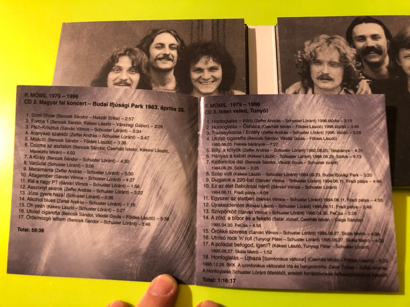 P. Mobil - 1979-1996 Nagy P. sorozat 3-CD Box Set (Signed) (9702291127572)