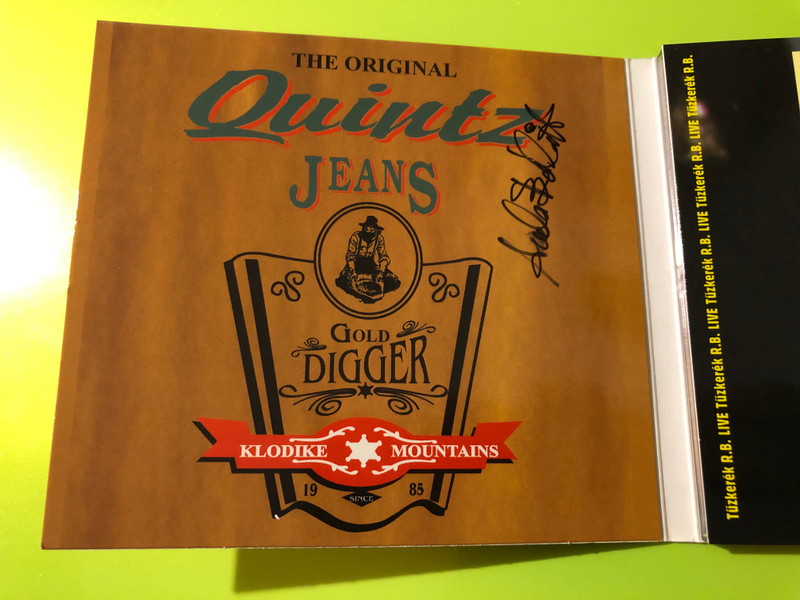 Tűzkerék R.B. - 16 tonna... CrossRoads Records Live CD (Signed) (5998714700338.)