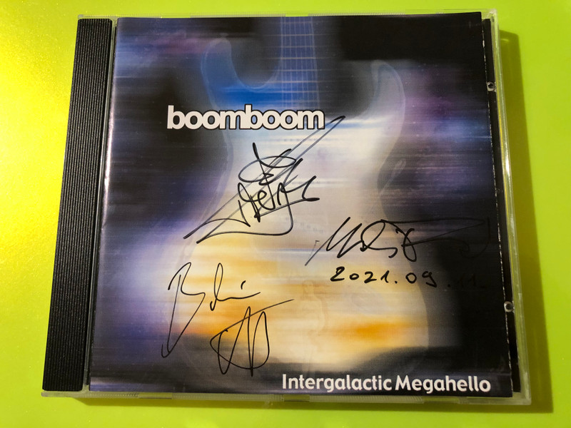 Boom Boom - Intergalactic Megahello Feri Music CD (Multi-Signed) (8716059999319)
