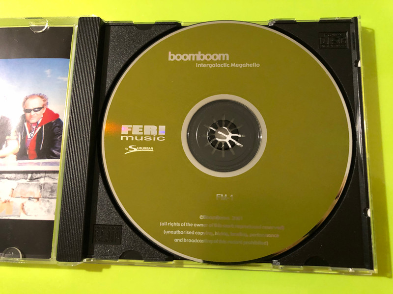 Boom Boom - Intergalactic Megahello Feri Music CD (Multi-Signed) (8716059999319)