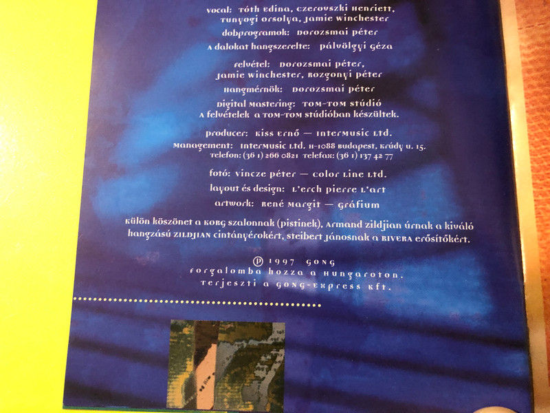 Tátrai Band - Különös álom Gong / Hungaroton Music CD (Multi-Signed) (5991813790521)