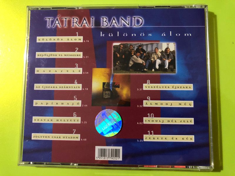 Tátrai Band - Különös álom Gong / Hungaroton Music CD (Multi-Signed) (5991813790521)