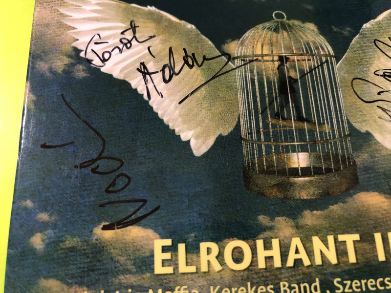 Autographed Török Ádám: Elrohant Idő Kept Alive Records Music CD (5991111803022)