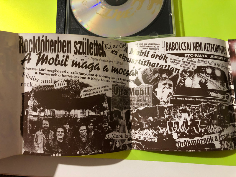 MEGA Records: P. Mobil - The Worst of P. Mobil Live Autographed Audio CD (5991813778123.)