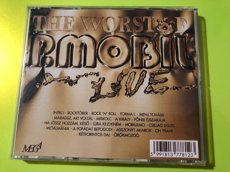 MEGA Records: P. Mobil - The Worst of P. Mobil Live Autographed Audio CD (5991813778123.)