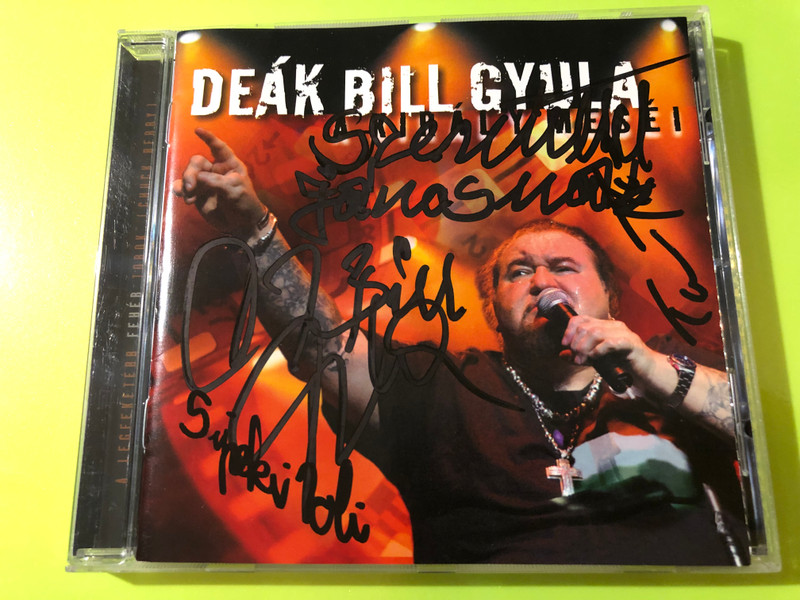 Sony Music: Deák Bill Gyula - A Király Meséi Autographed Audio CD (886975906123)