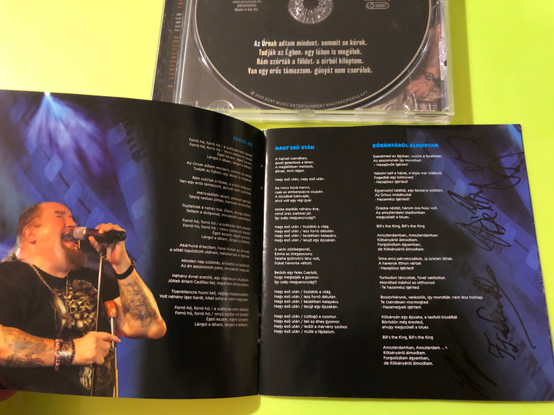 Sony Music: Deák Bill Gyula - A Király Meséi Autographed Audio CD (886975906123)