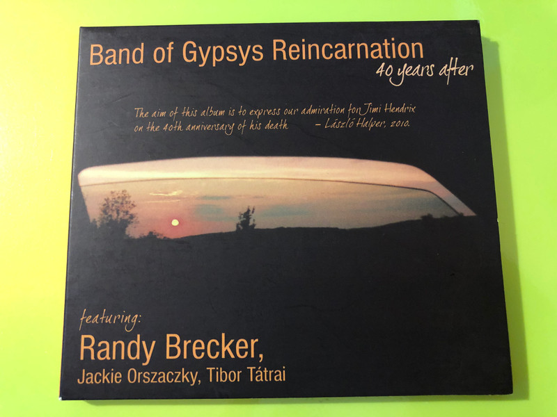 Band of Gypsys Reincarnation - 40 Years After Autographed Jazz-Rock CD (5999884829003)