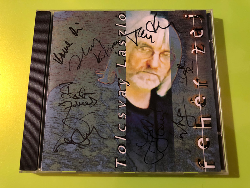 Tolcsvay László - Fehér zaj Autographed Columbia Rock/Pop CD (5099748925527.)