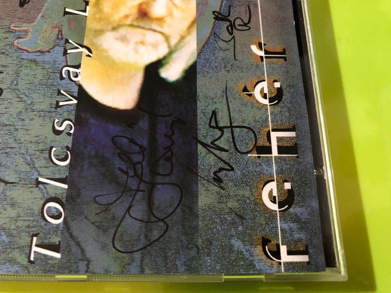 Tolcsvay László - Fehér zaj Autographed Columbia Rock/Pop CD (5099748925527.)