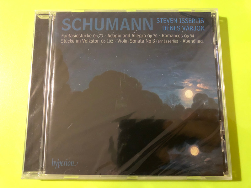 Hyperion: Robert Schumann Music for Cello and Piano CD – Steven Isserlis & Dénes Várjon (0034571176611)