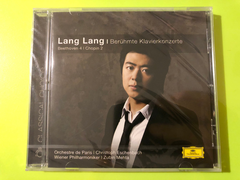 Deutsche Grammophon: Lang Lang – Berühmte Klavierkonzerte Beethoven & Chopin Music CD (028947943372)