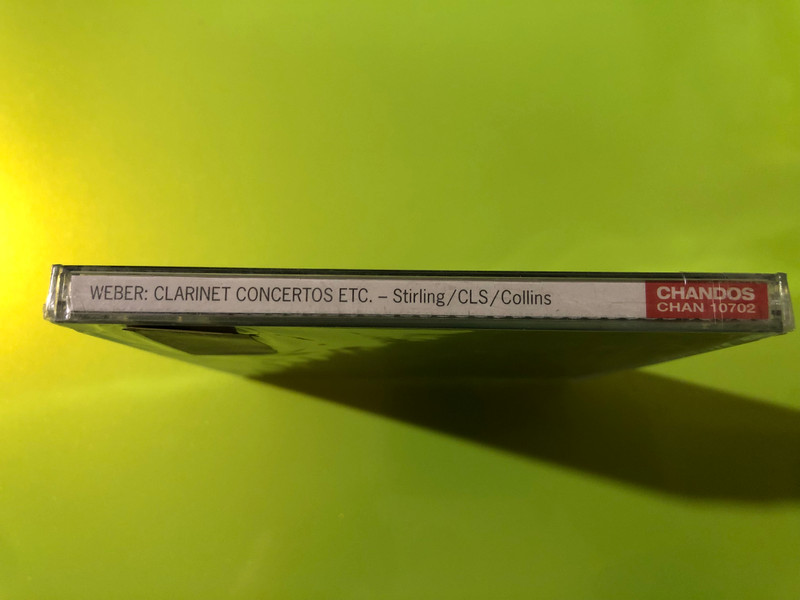 Chandos: Carl Maria von Weber Clarinet Concertos & Concertinos Music CD (0095115170229)