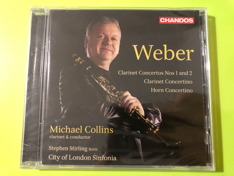 Chandos: Carl Maria von Weber Clarinet Concertos & Concertinos Music CD (0095115170229)