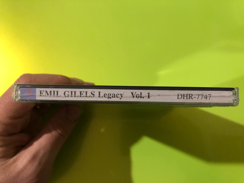 DOREMI Records: Emil Gilels Legacy Vol. 1 – Beethoven & Bach Legendary Treasures CD (0723723514127)